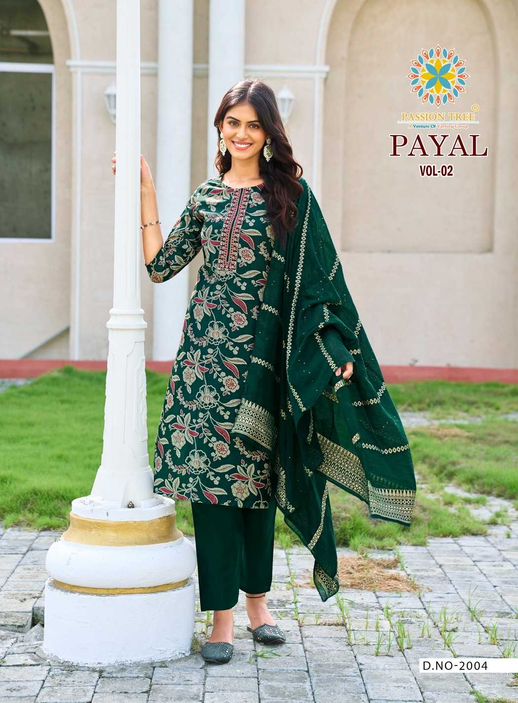 Ynf Fancy RIN190 PAYAL VOL-2 Setwise Collections Wholesale Kurtis Catalogs Manufacturer