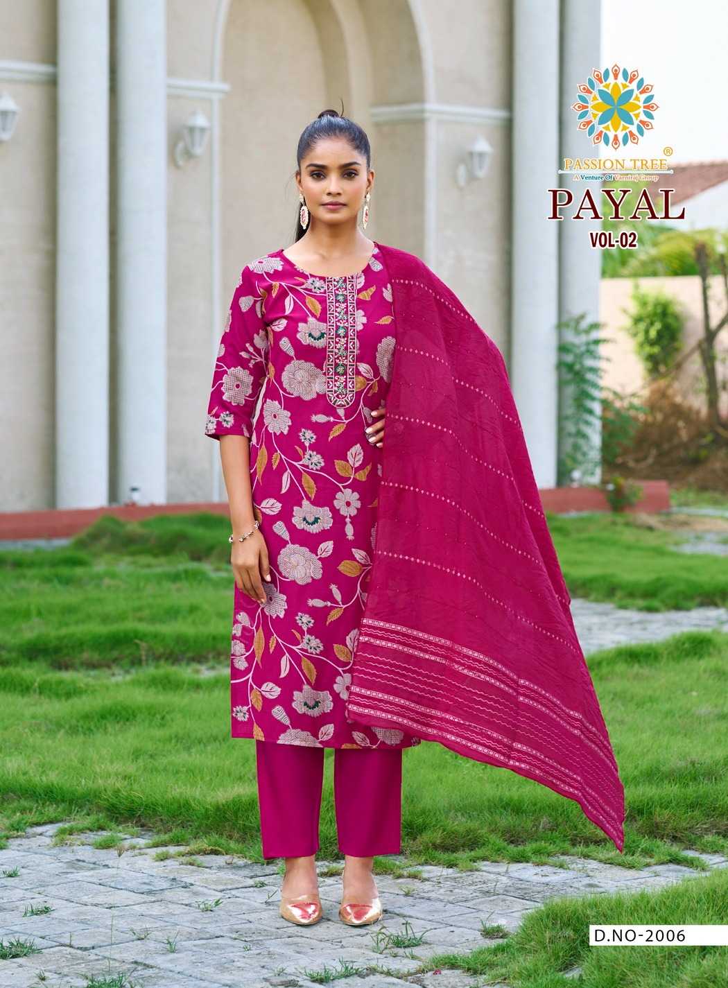 Ynf Fancy RIN190 PAYAL VOL-2 Setwise Collections Wholesale Kurtis Catalogs Manufacturer