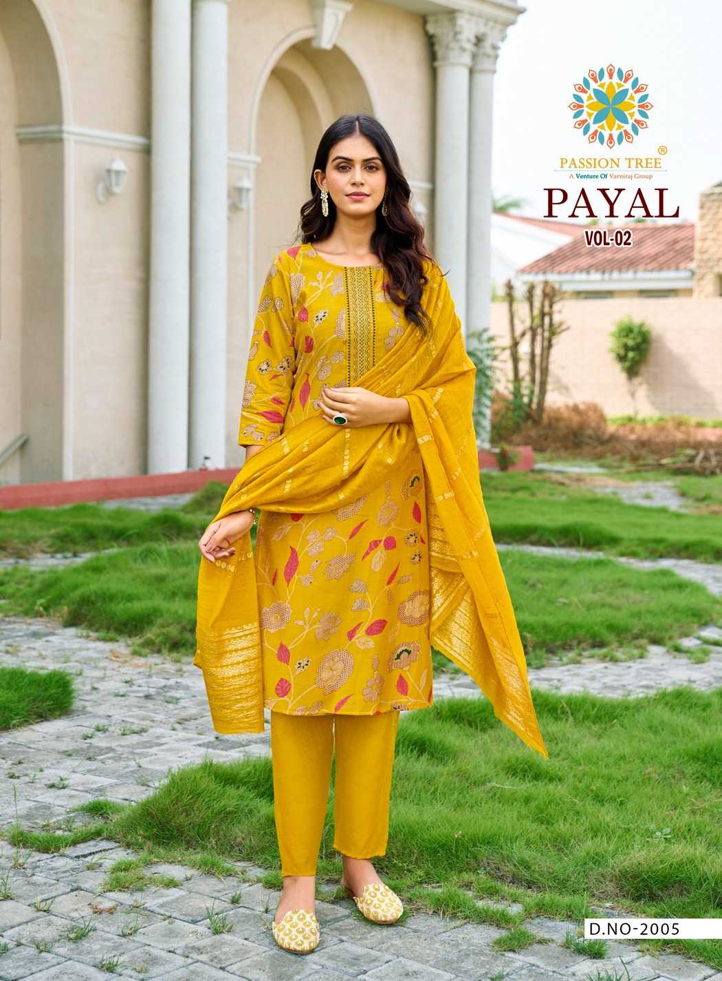 Ynf Fancy RIN190 PAYAL VOL-2 Setwise Collections Wholesale Kurtis Catalogs Manufacturer