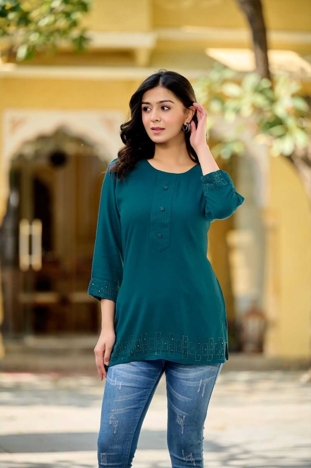 Ynf Fancy RIN190 SONY Setwise Collections Wholesale Kurtis Catalogs Manufacturer