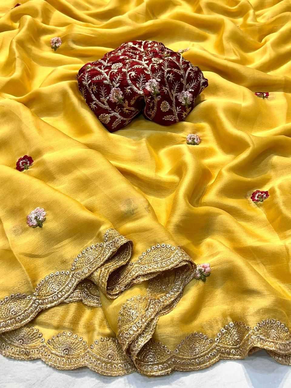 Ynf Fancy RIN233 104 Sarees Wedding Collections Festive Collections Wholesale Designer Sarees Haldi Outfits Wedding Outfits Manufacturer