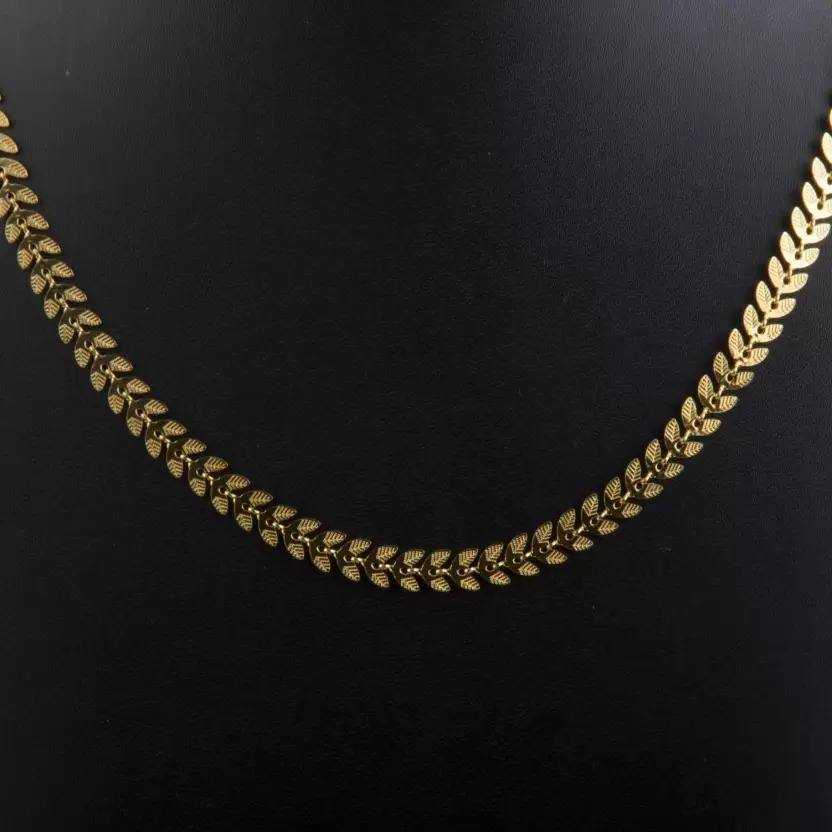 Ynf Fancy Womens Jewellery Wholesale Women Chain Golden Necklace Set Gold Chains Manufacturer