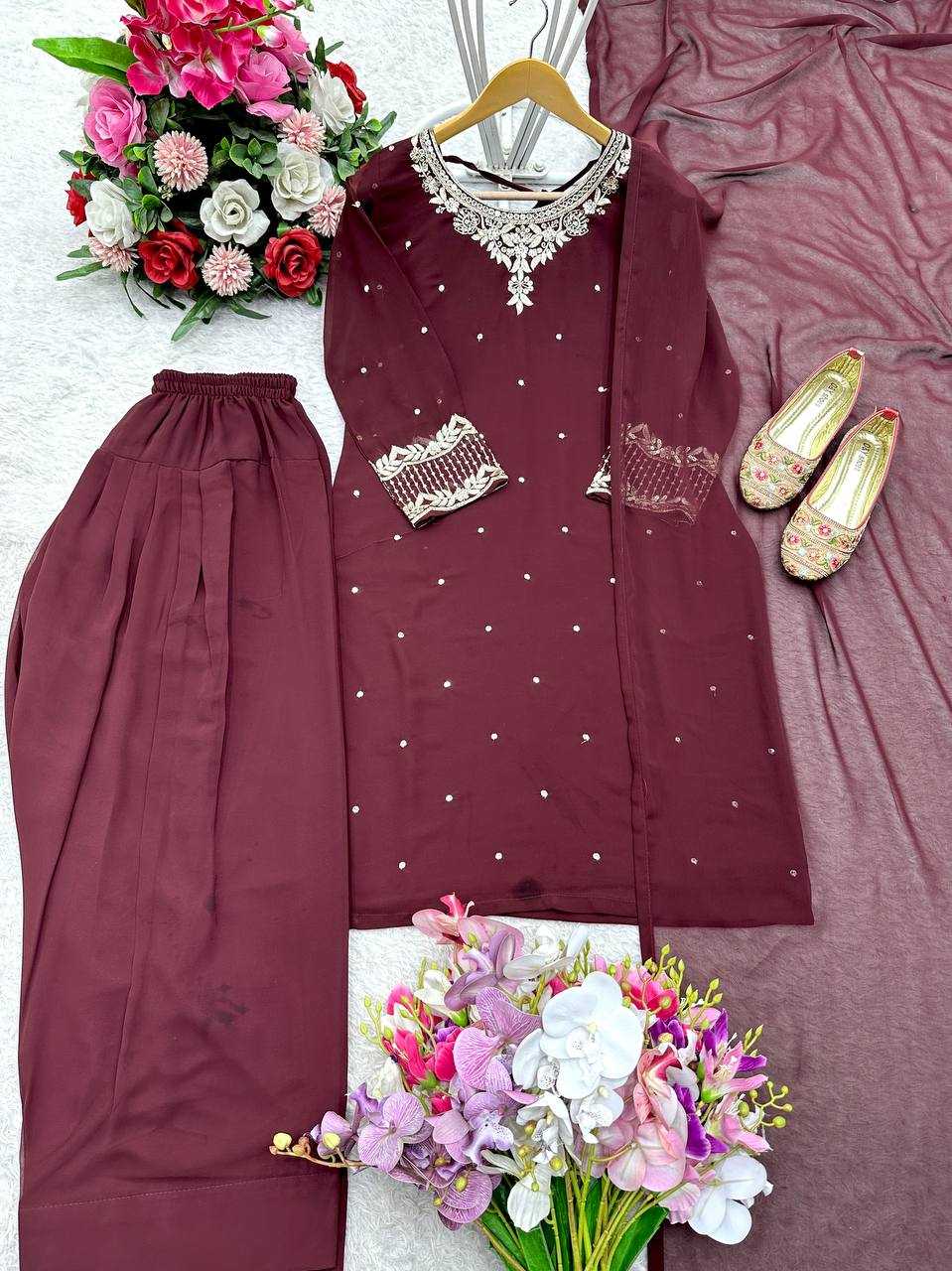 Ynf Faux Blooming KESH506 1189 Suits & Dresses Wholesale Ladies Suits Embroidery Suits Designer Suits Manufacturer