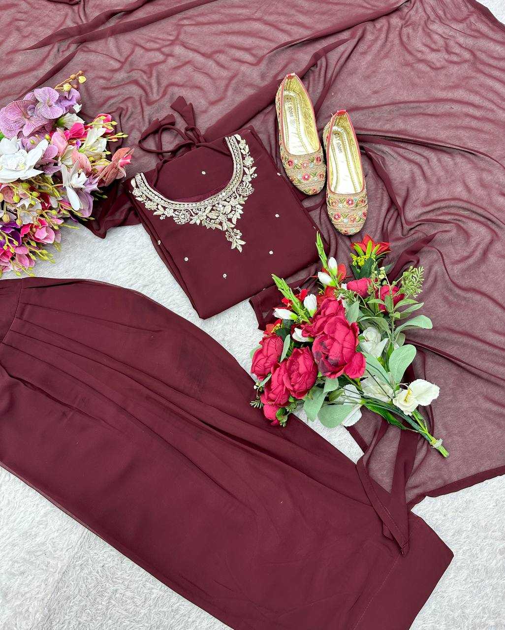 Ynf Faux Blooming KESH506 1189 Suits & Dresses Wholesale Ladies Suits Embroidery Suits Designer Suits Manufacturer