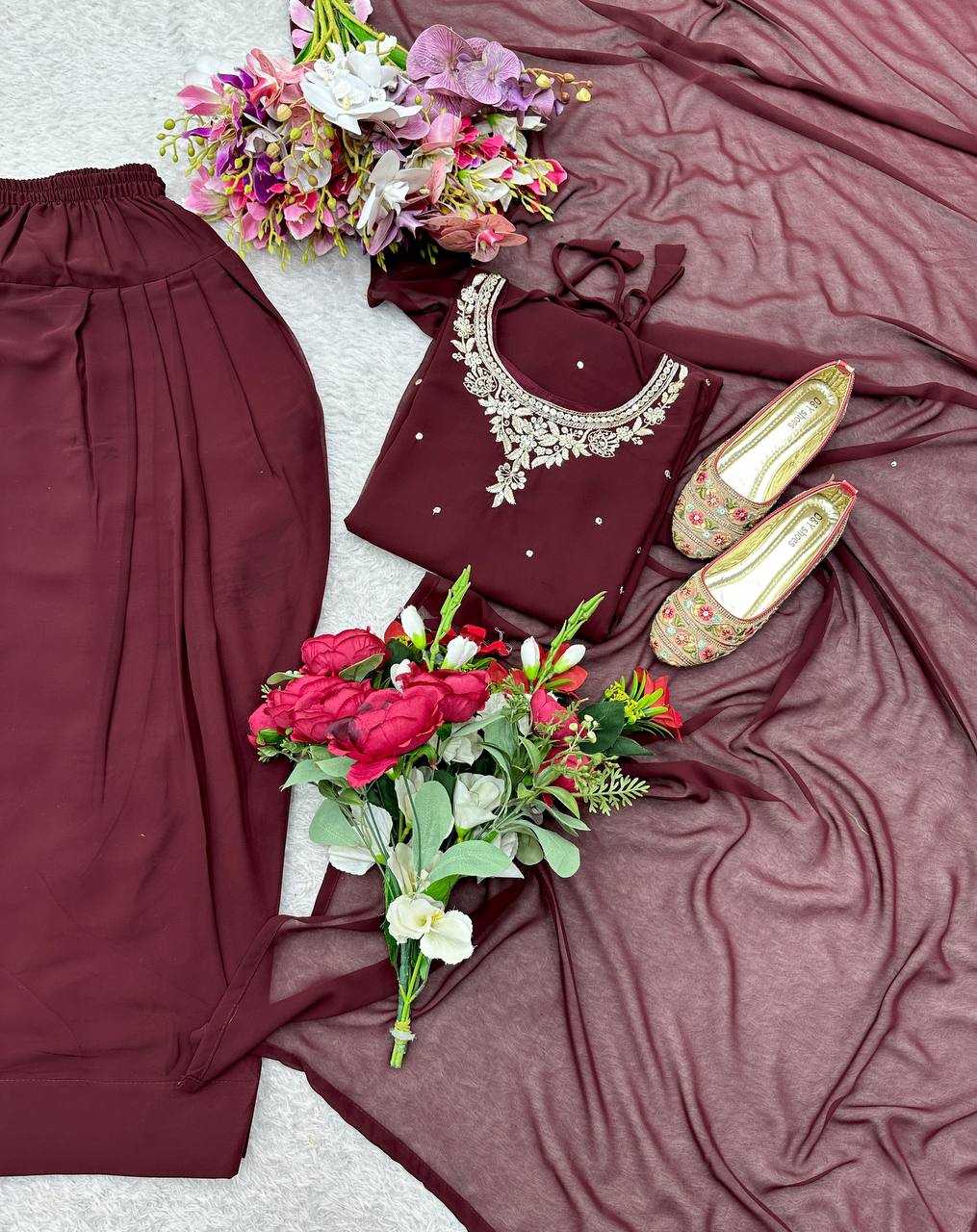 Ynf Faux Blooming KESH506 1189 Suits & Dresses Wholesale Ladies Suits Embroidery Suits Designer Suits Manufacturer