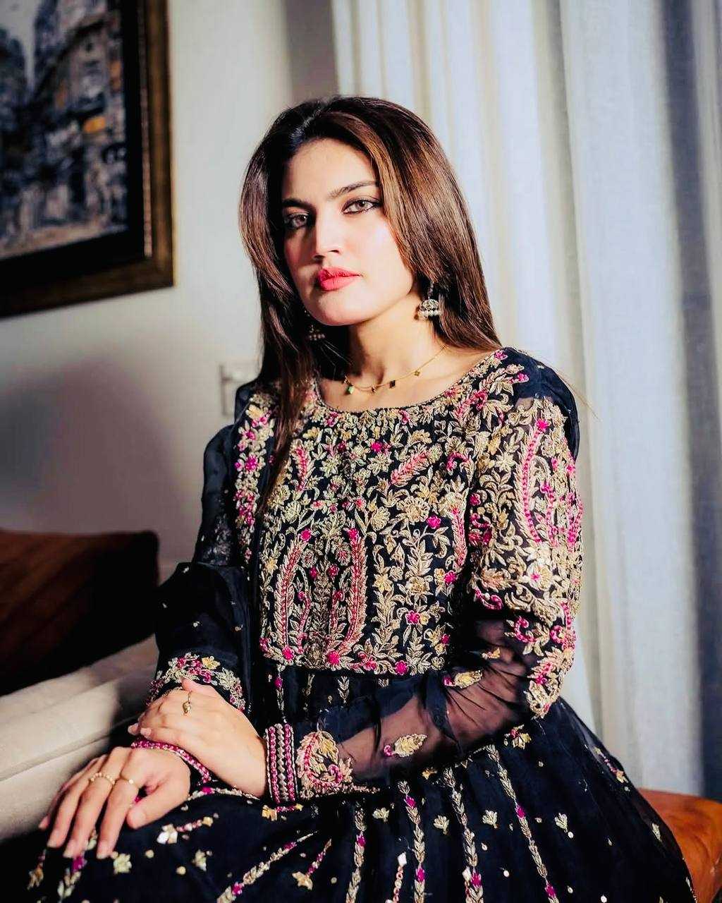 Ynf Faux Georgette KESH158 9013 Suits & Dresses Wedding Collections Festive Collections Wholesale Palazzo Suit Georgette Suit Wedding Outfits Manufacturer