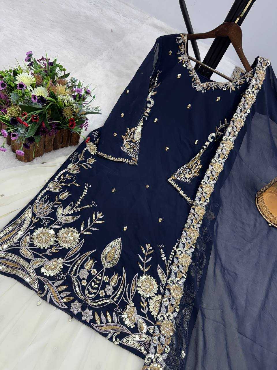 Ynf Faux Georgette KESH159 1036 Lehengas Wedding Collections Festive Collections Wholesale Embroidered Lehenga Georgette Lehenga Lehenga With Dupatta Manufacturer