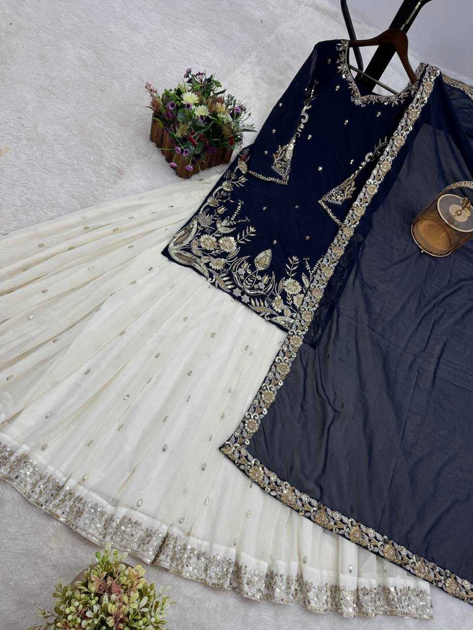 Ynf Faux Georgette KESH159 1036 Lehengas Wedding Collections Festive Collections Wholesale Embroidered Lehenga Georgette Lehenga Lehenga With Dupatta Manufacturer