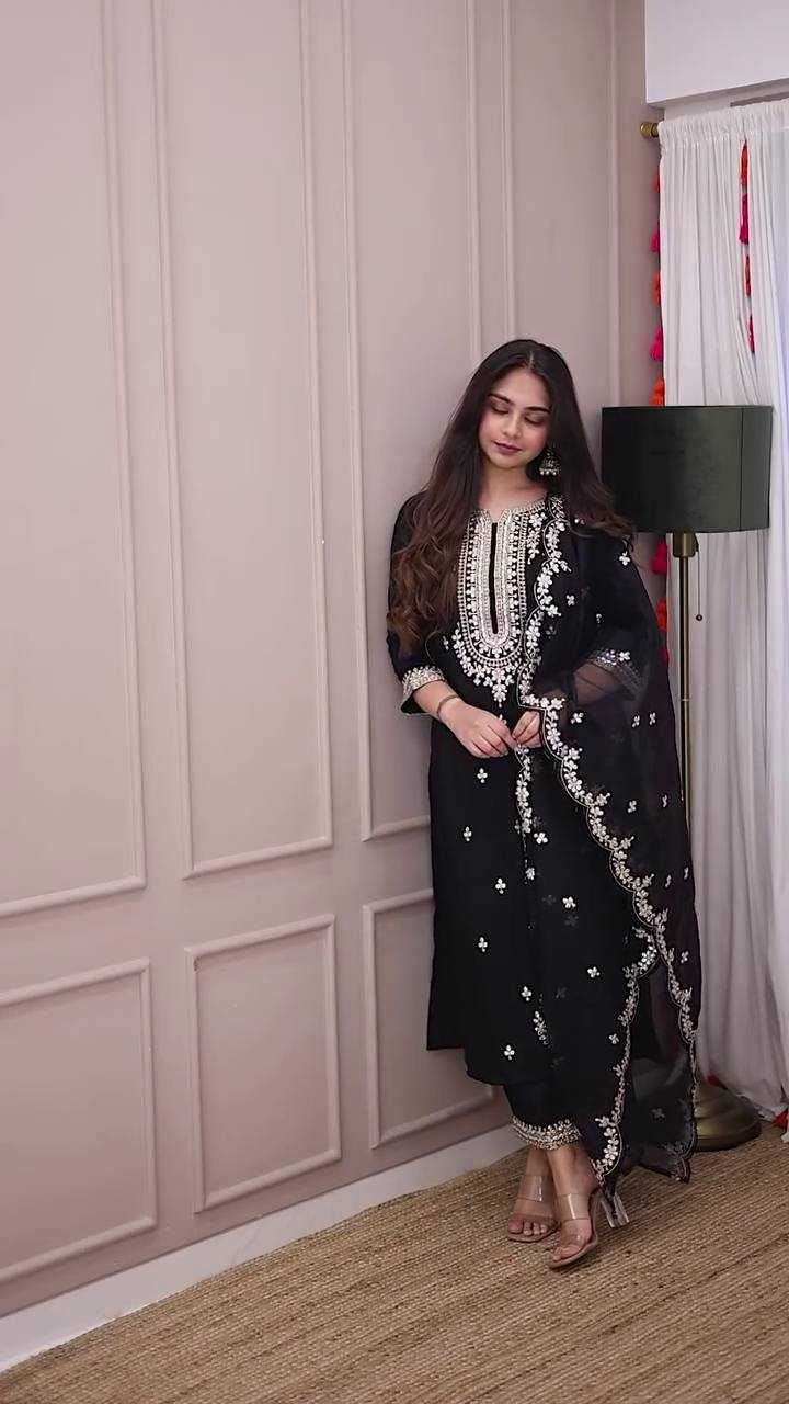 Ynf Faux Georgette KESH159 1693 Suits & Dresses Wholesale Embroidery Suits Georgette Suit Designer Suits Manufacturer
