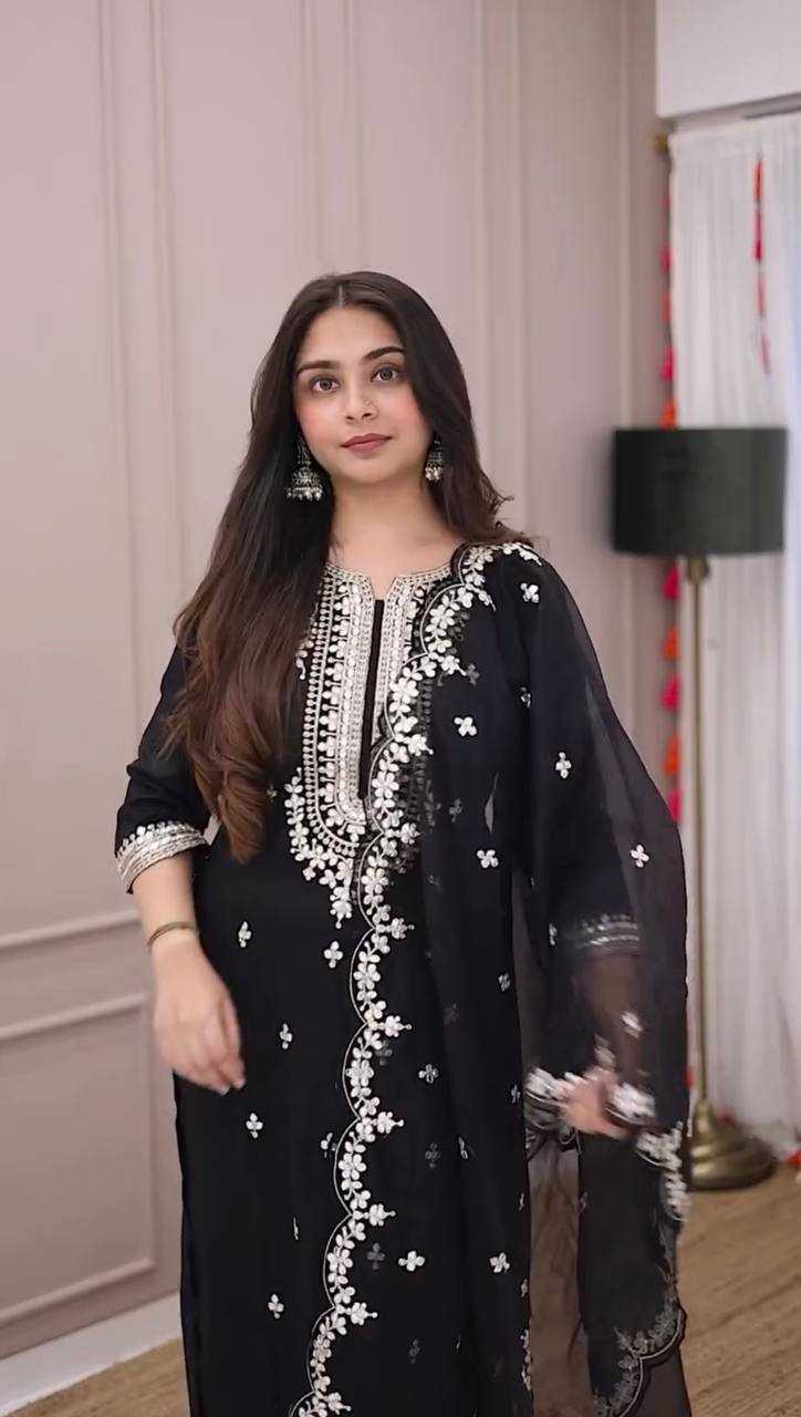 Ynf Faux Georgette KESH159 1693 Suits & Dresses Wholesale Embroidery Suits Georgette Suit Designer Suits Manufacturer