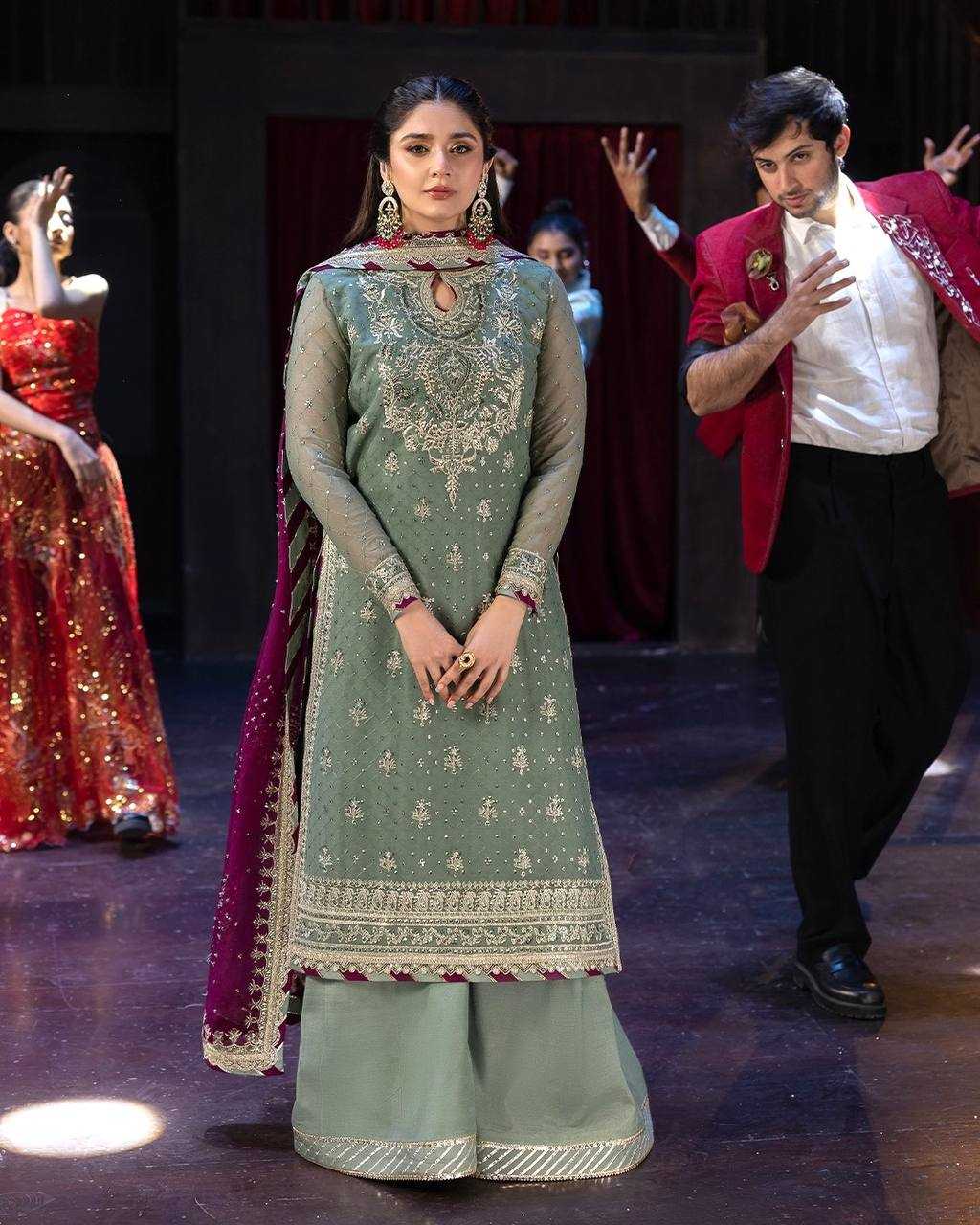 Ynf Faux Georgette KESH159 607 Suits & Dresses Islamic Clothing Wedding Collections Wholesale Pakistani Suits Palazzo Suit Georgette Suit Manufacturer