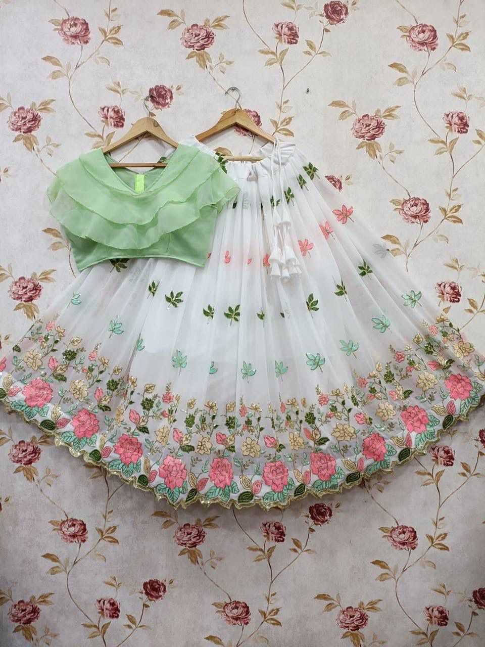 Ynf Faux Georgette KESH493 Cutie pie Kids Wear Wholesale Kids Lehenga Kids Lehenga Choli Baby Girl Lehenga Manufacturer