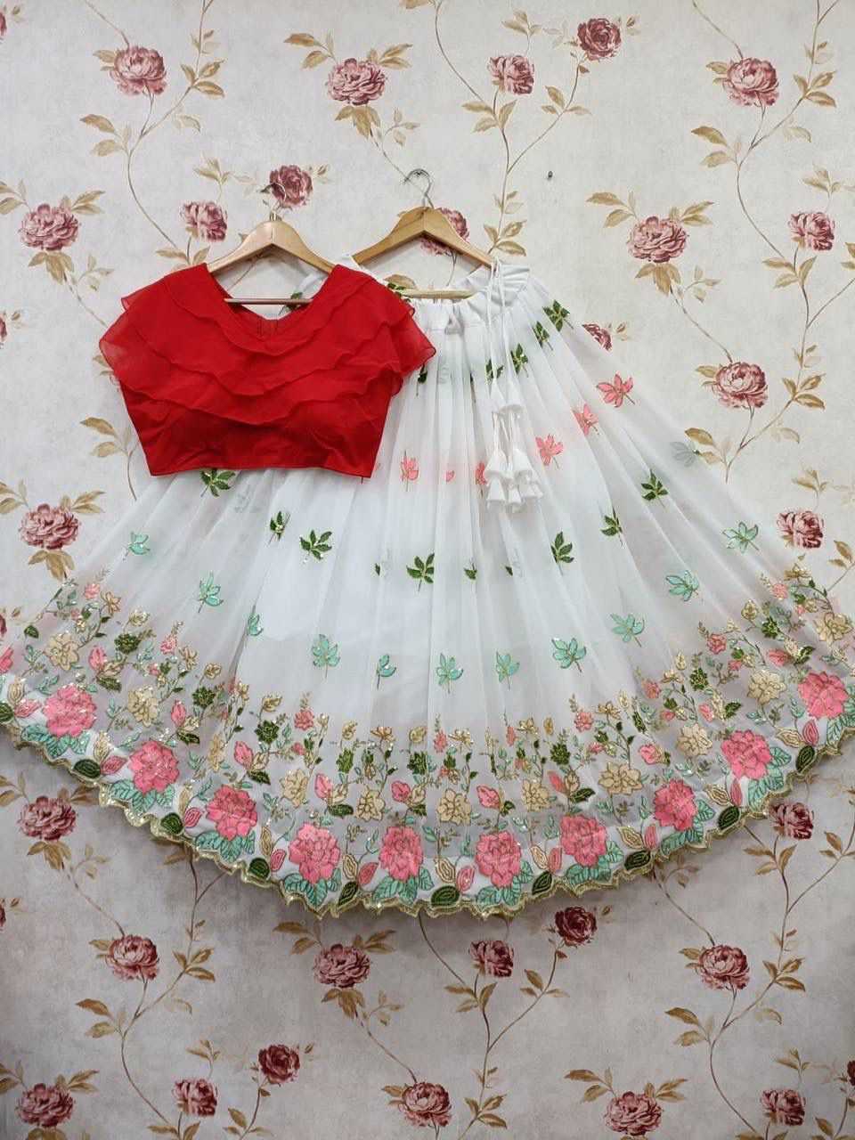 Ynf Faux Georgette KESH493 Cutie pie Kids Wear Wholesale Kids Lehenga Kids Lehenga Choli Baby Girl Lehenga Manufacturer