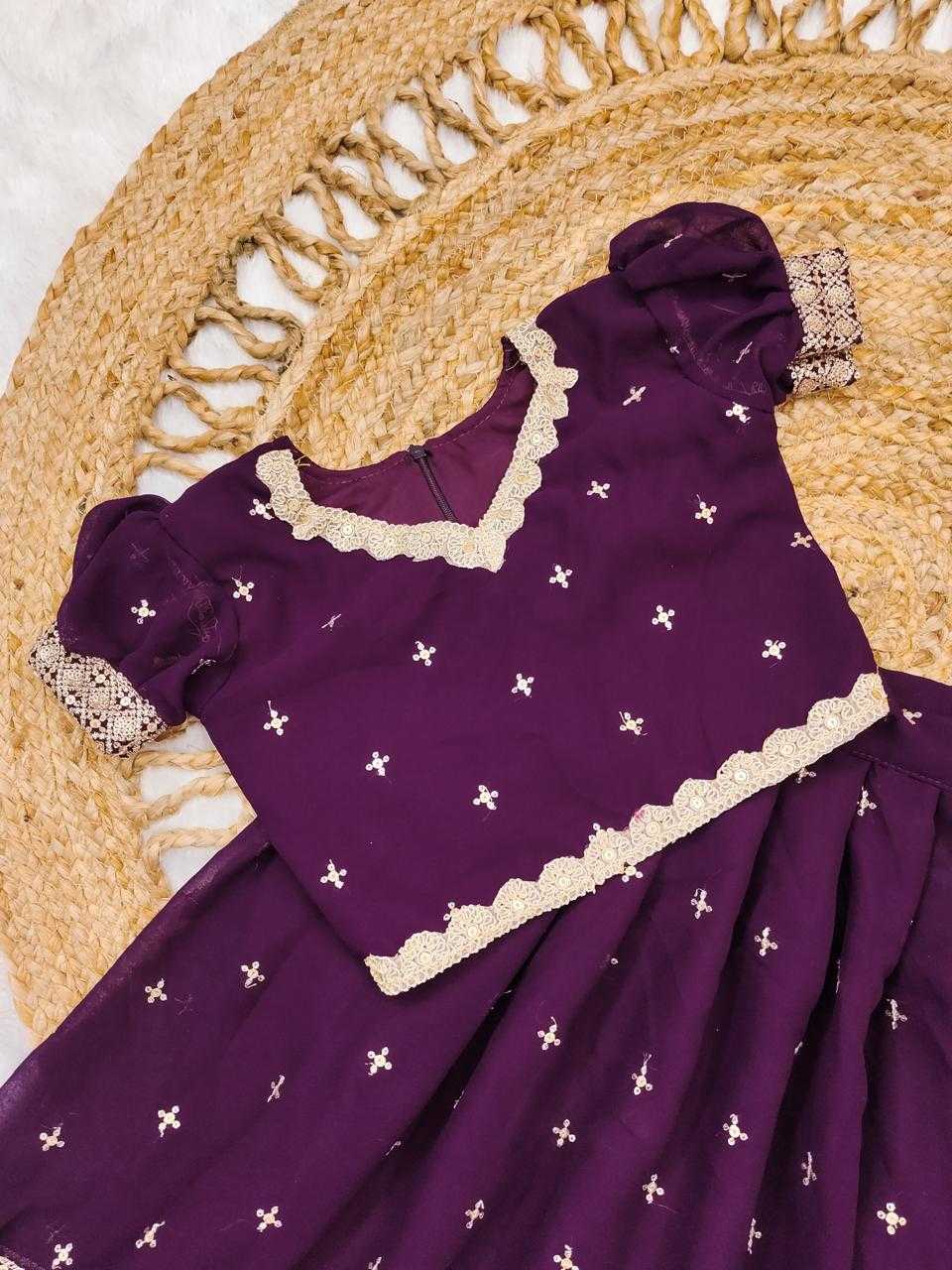 Ynf Faux Georgette KESH493 Festive Kids Wear Wholesale Kids Lehenga Kids Lehenga Choli Baby Girl Lehenga Manufacturer