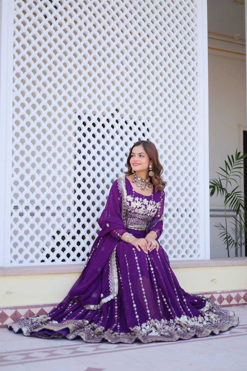 Ynf Faux Georgette KESH498 077 Lehengas Wholesale Designer Lehenga Wedding Lehenga Embroidered Lehenga Manufacturer