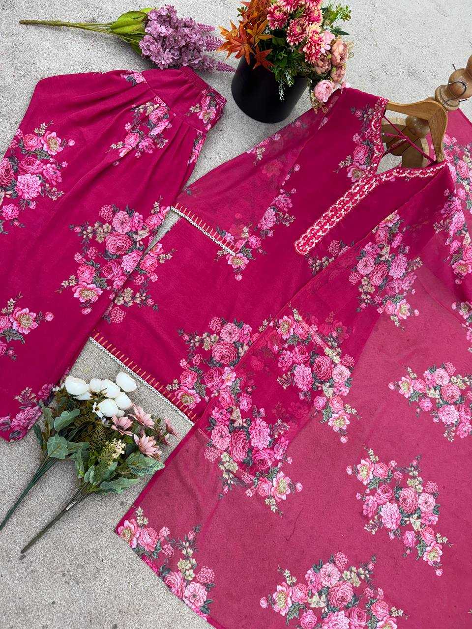 Ynf Faux Georgette KESH499 008 Suits & Dresses Wholesale Ladies Suits Printed Suits Party wear suits Manufacturer