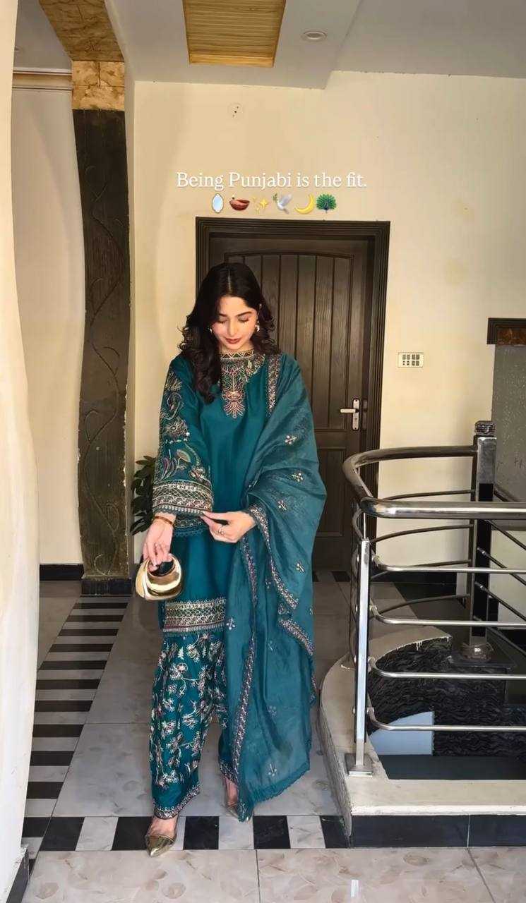 Ynf Faux Georgette KESH499 009 Suits & Dresses Wholesale Ladies Suits Embroidery Suits Party Wear Dresses Manufacturer