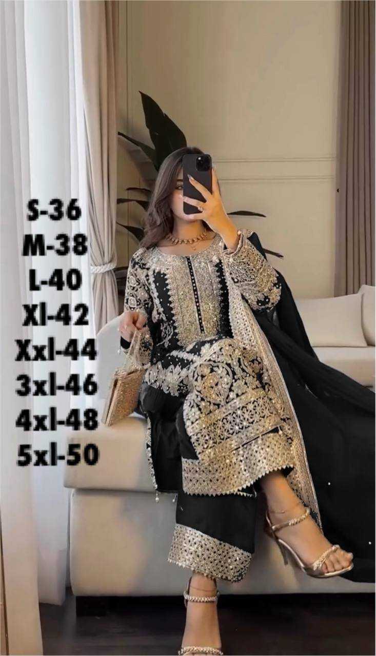Ynf Faux Georgette KESH499 1654 Suits & Dresses Wholesale Ladies Suits Embroidery Suits Bridal Wedding Dresses Manufacturer