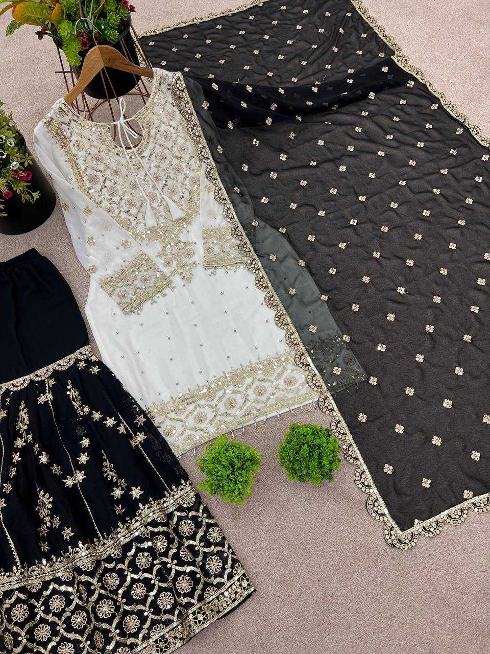 Ynf Faux Georgette KESH499 3119 Kurti Wholesale Party Wear Kurtis Kurti With Palazzo Manufacturer