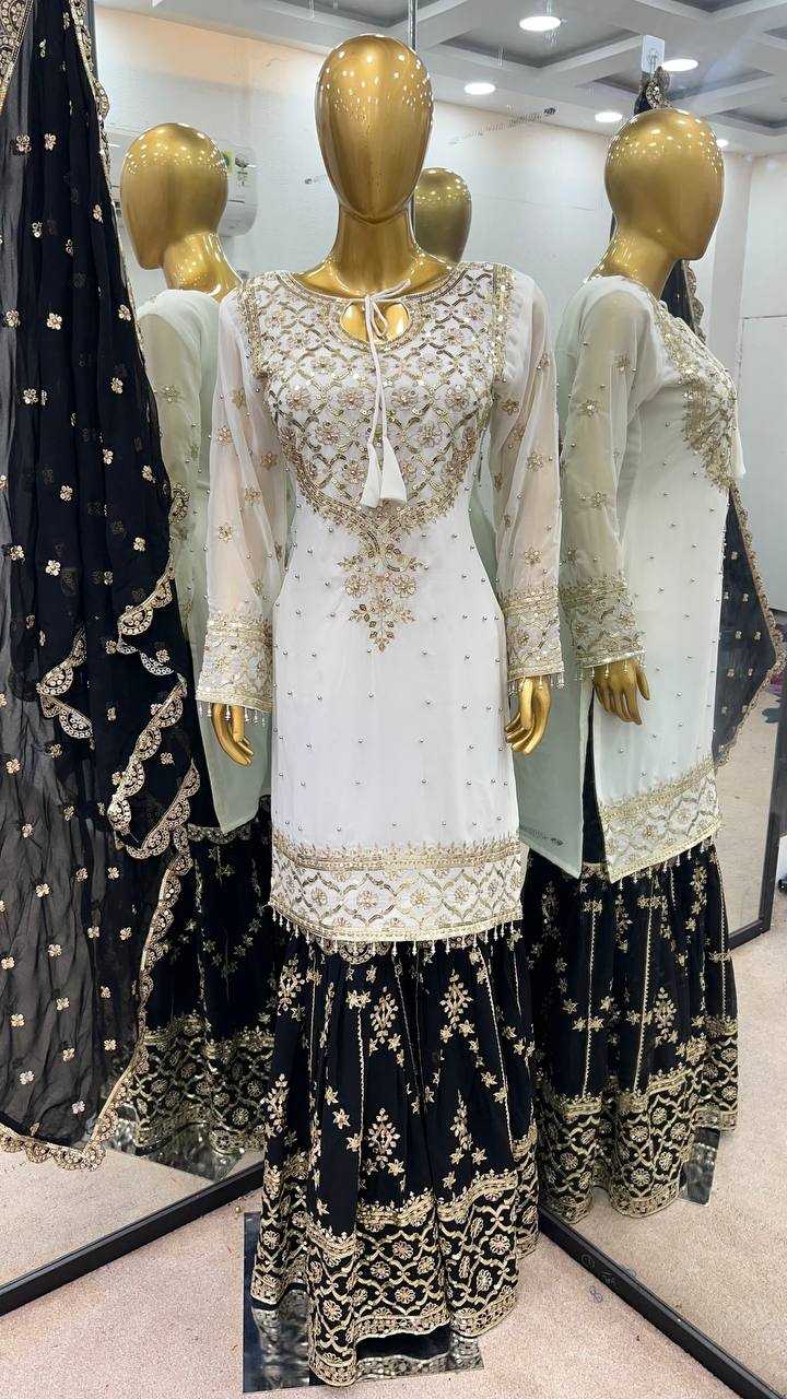 Ynf Faux Georgette KESH499 3119 Kurti Wholesale Party Wear Kurtis Kurti With Palazzo Manufacturer