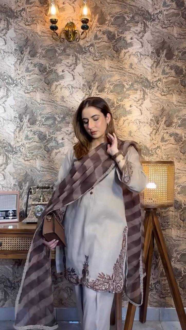 Ynf Faux Georgette KESH499 3127 Suits & Dresses Wedding Collections Festive Collections Wholesale Embroidery Suits Georgette Suit Designer Suits Manufacturer