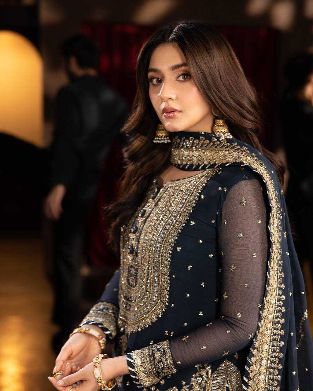Ynf Faux Georgette KESH499 422 Suits & Dresses Wholesale Sharara Salwar Suits Designer Suits Manufacturer