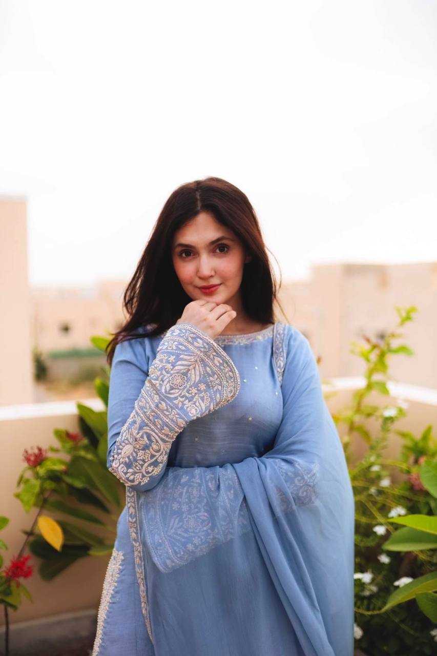 Ynf Faux Georgette KESH499 5281 Suits & Dresses Wedding Collections Festive Collections Wholesale Sharara Salwar Suits Embroidery Suits Georgette Suit Manufacturer