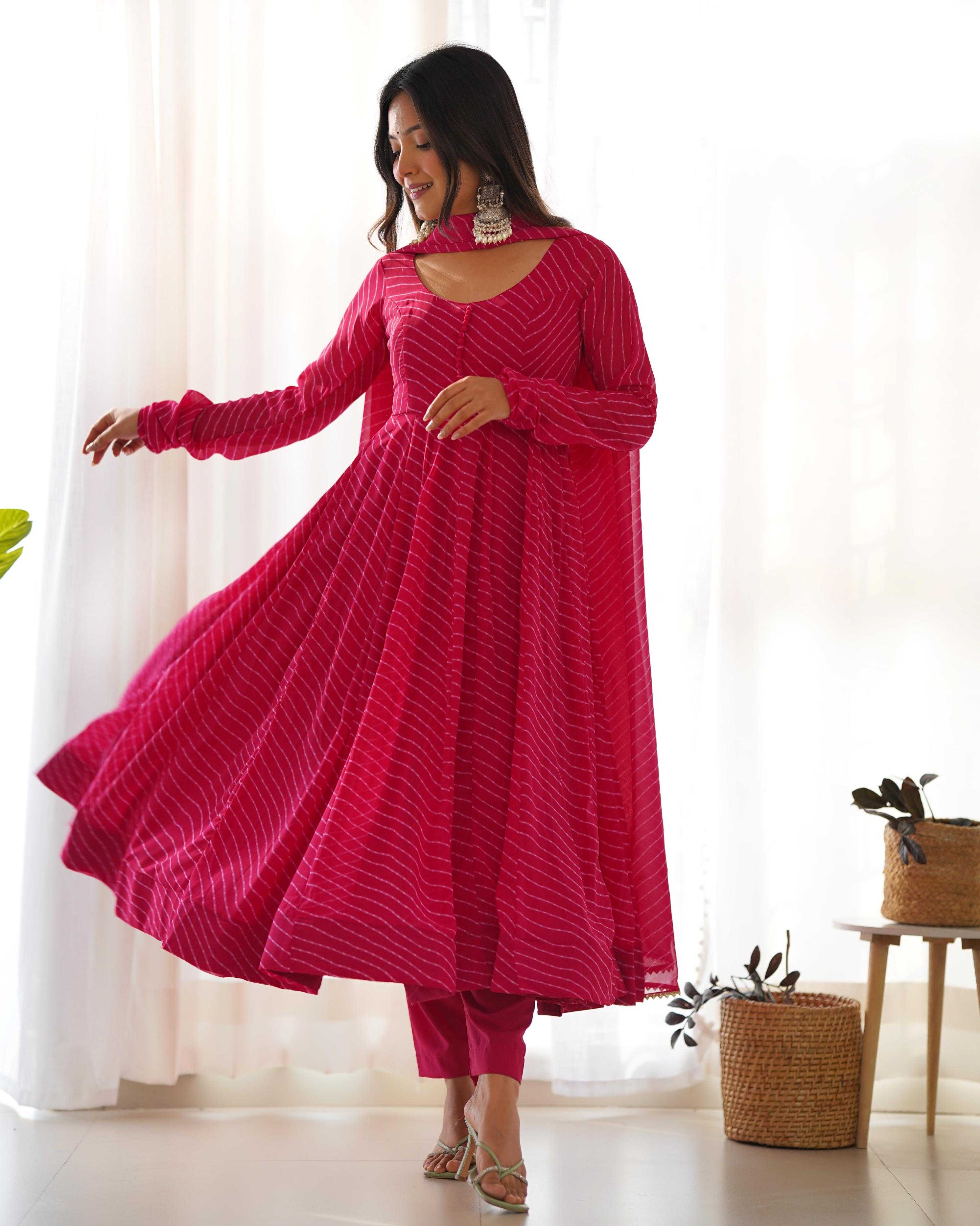 Ynf Faux Georgette KESH504 264 Suits & Dresses Wholesale Georgette Suit Anarkali Suits Designer Suits Manufacturer