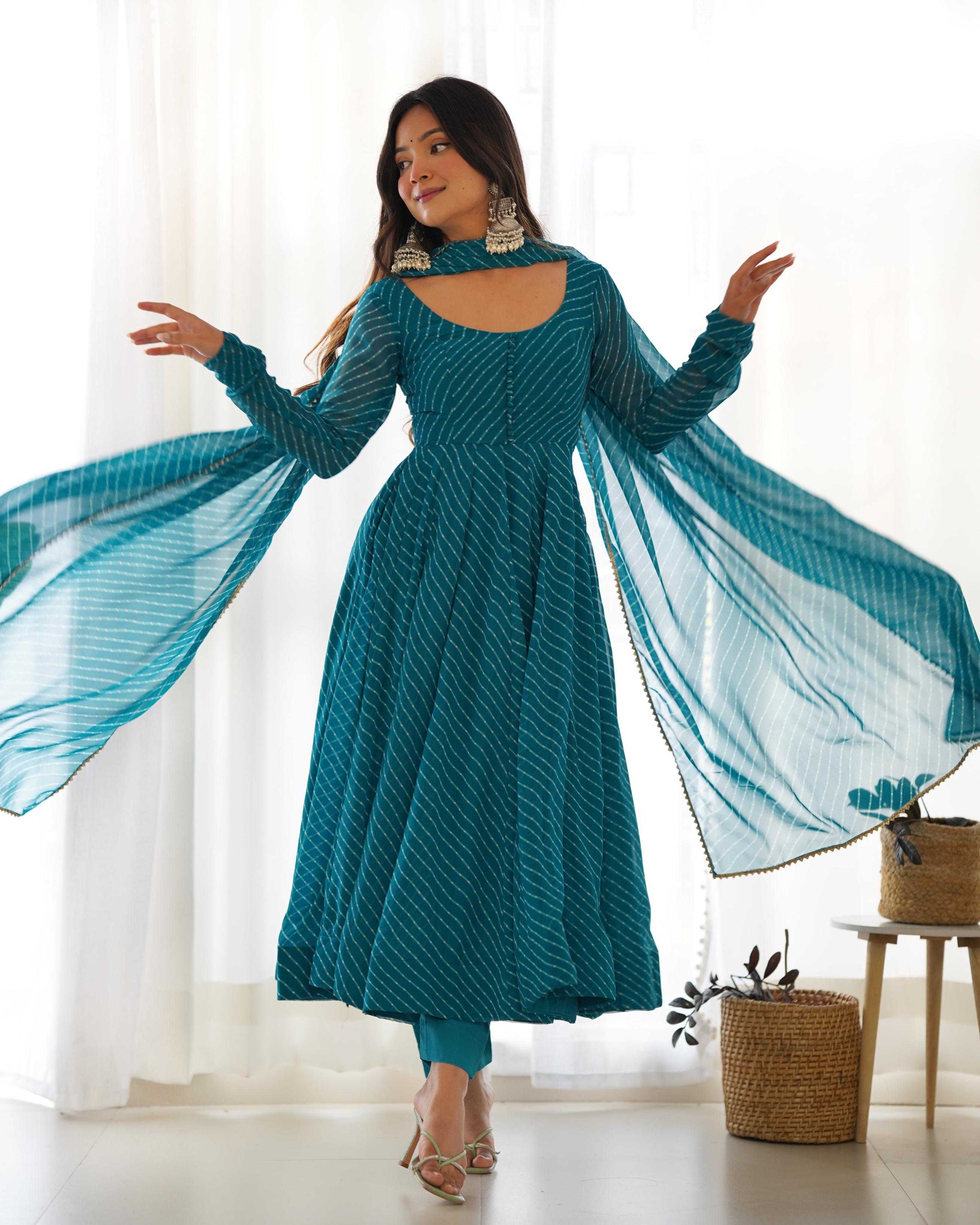 Ynf Faux Georgette KESH504 264 Suits & Dresses Wholesale Georgette Suit Anarkali Suits Designer Suits Manufacturer