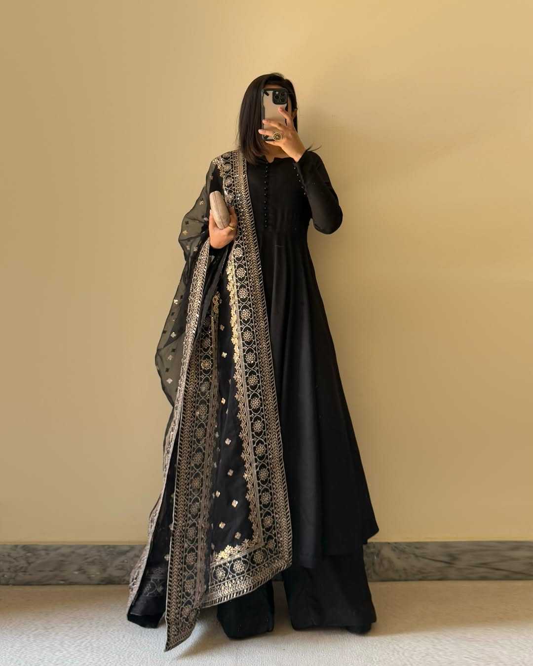 Ynf Faux Georgette KESH504 281 Kurti Wholesale Fancy Kurti Georgette Kurti Embroidered Kurtis Manufacturer