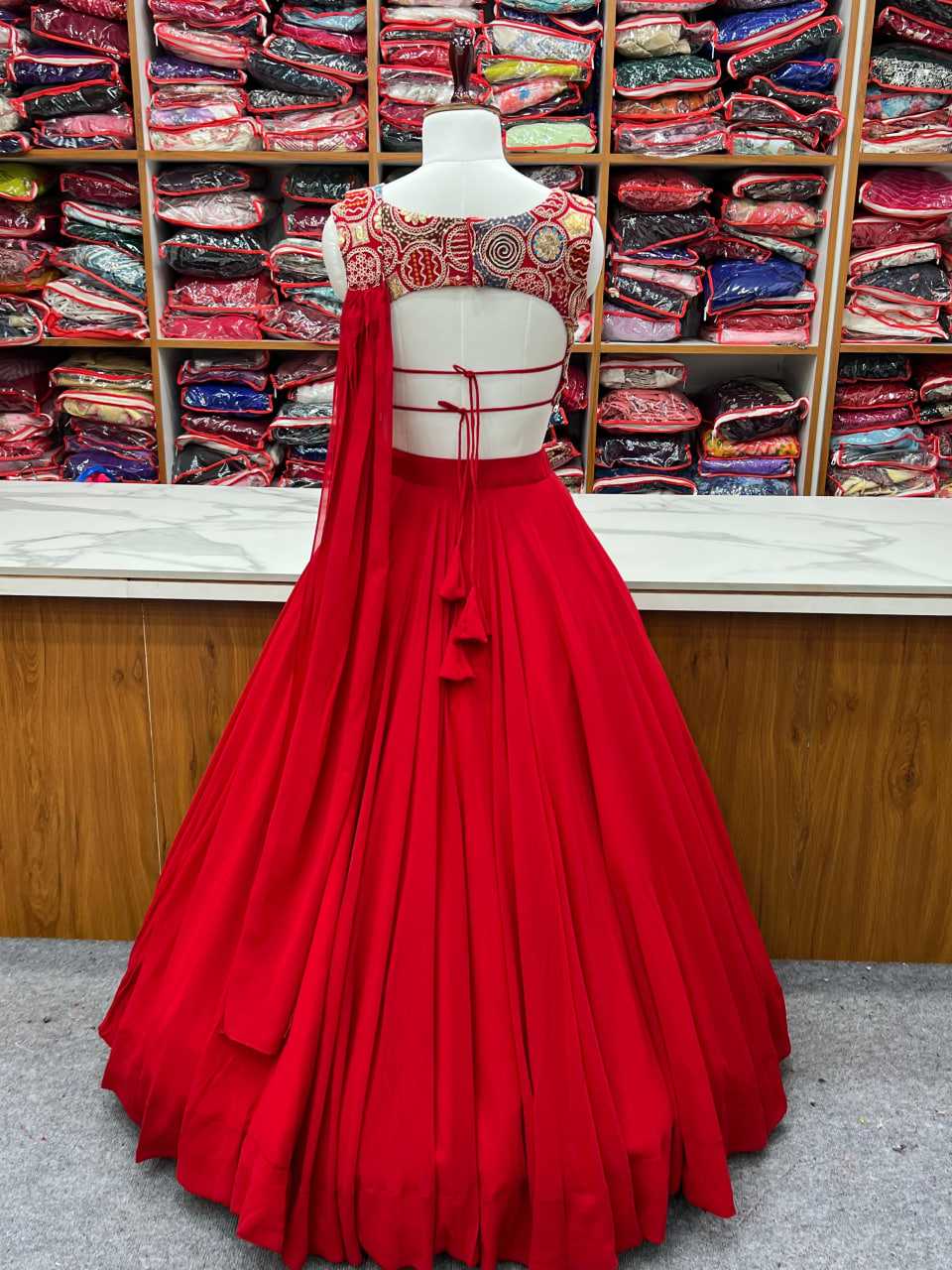 Ynf Faux Georgette KESH504 50 Lehengas Wedding Collections Festive Collections Wholesale Georgette Lehenga Lehenga With Dupatta Lehenga With Blouse Manufacturer