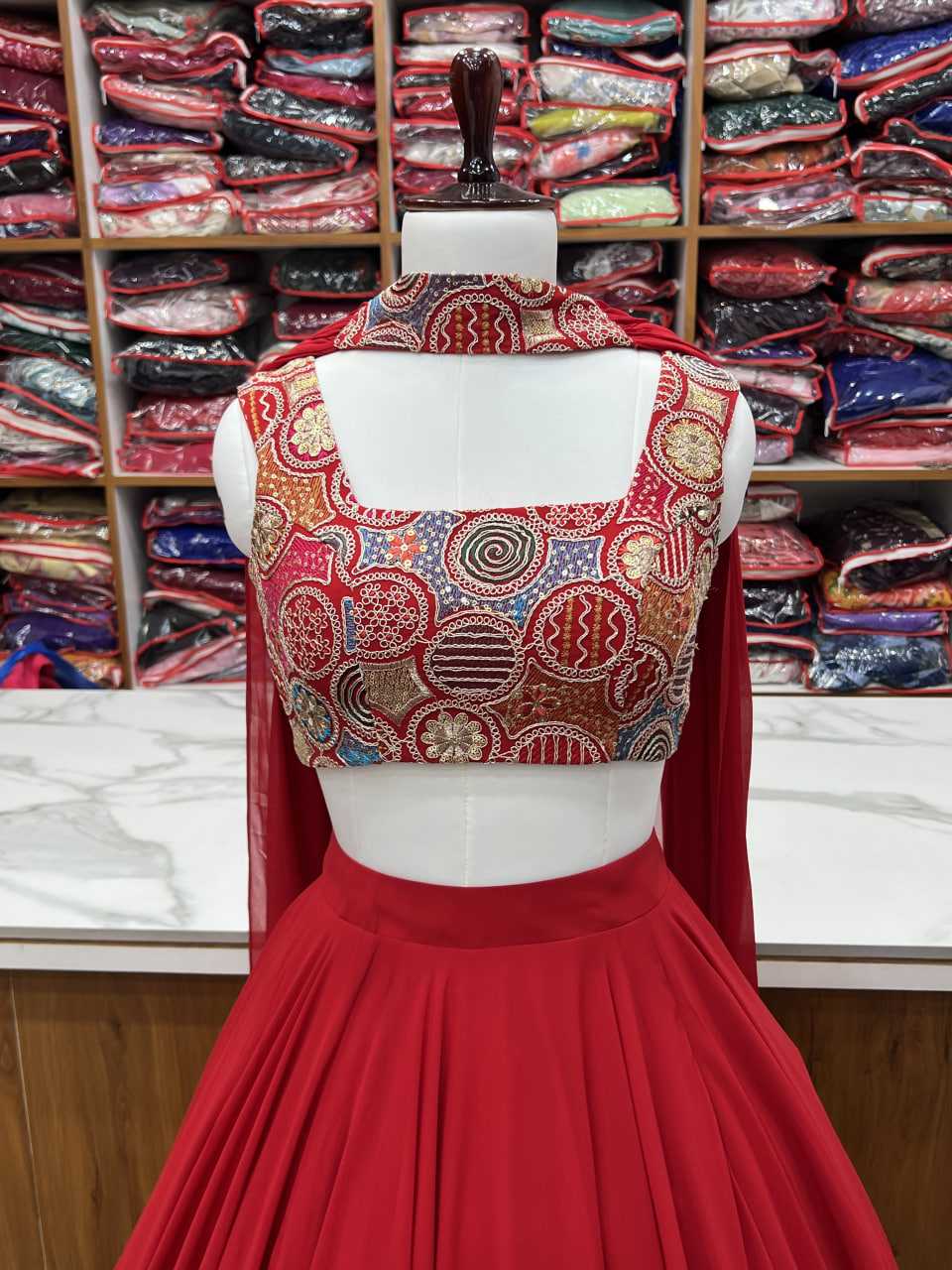 Ynf Faux Georgette KESH504 50 Lehengas Wedding Collections Festive Collections Wholesale Georgette Lehenga Lehenga With Dupatta Lehenga With Blouse Manufacturer