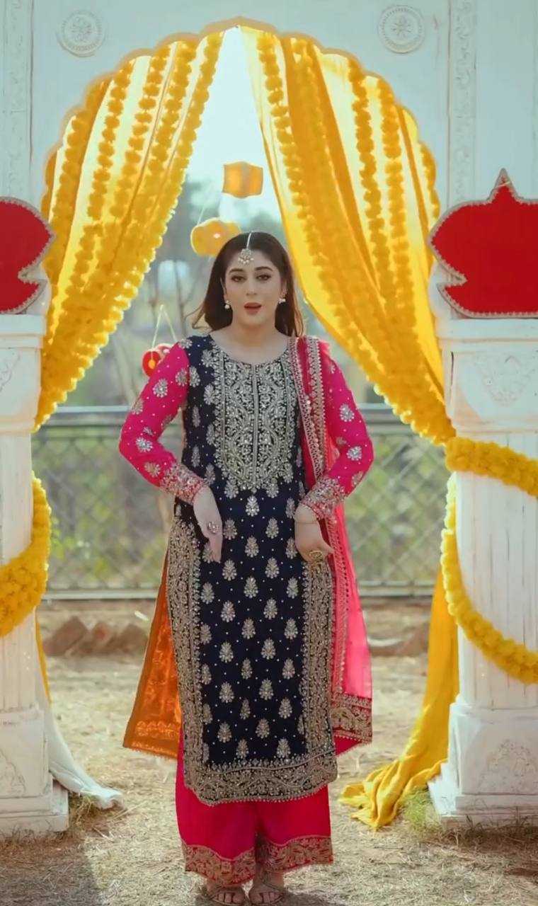Ynf Faux Georgette KESH506 1163 Suits & Dresses Wholesale Ladies Suits Embroidery Suits Designer Suits Manufacturer