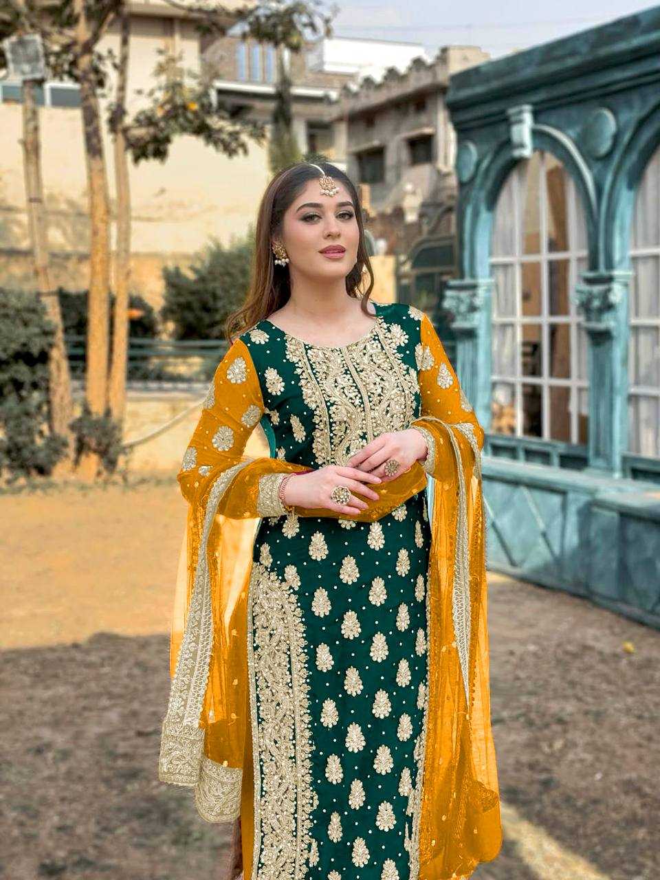 Ynf Faux Georgette KESH506 1163 Suits & Dresses Wholesale Ladies Suits Embroidery Suits Designer Suits Manufacturer