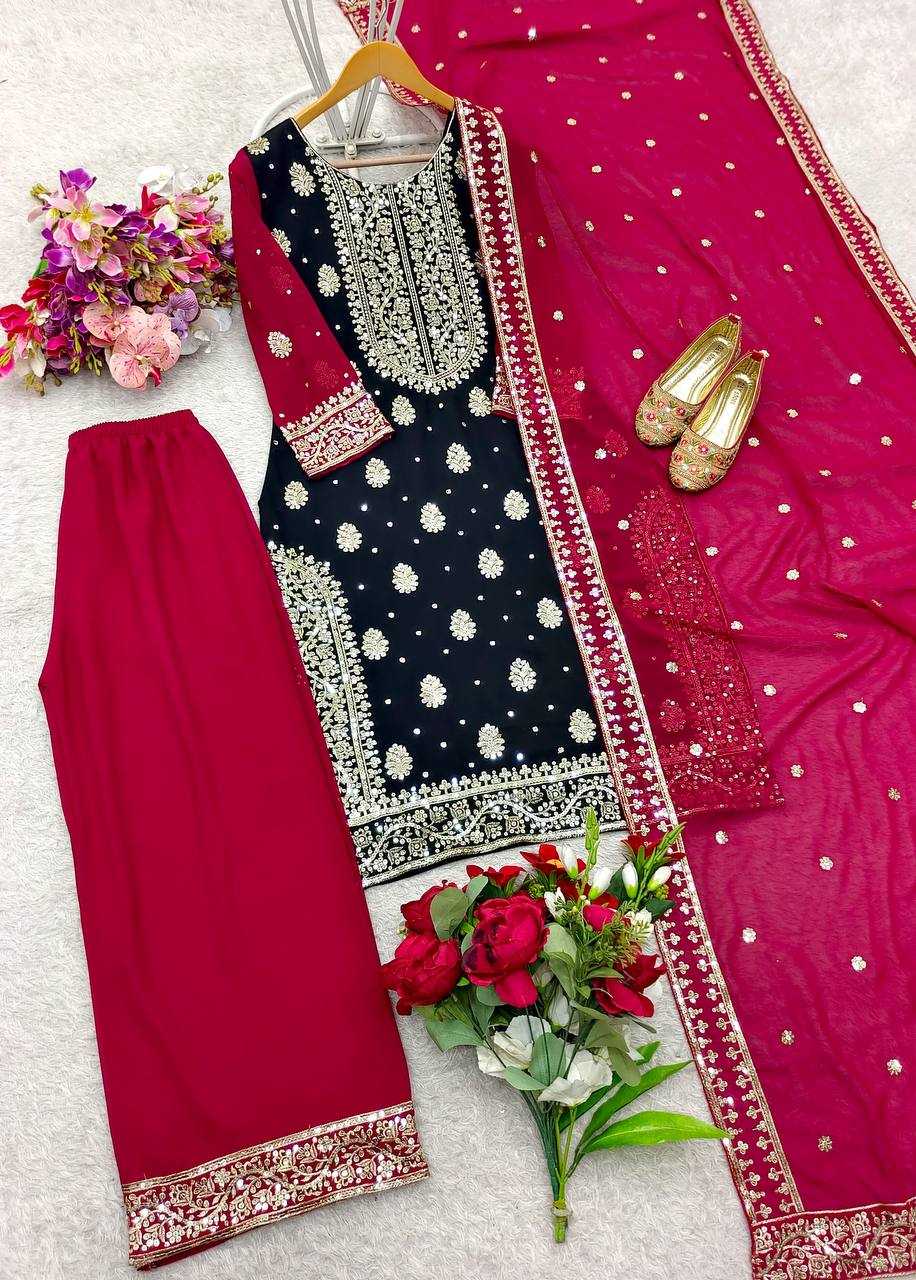 Ynf Faux Georgette KESH506 1163 Suits & Dresses Wholesale Ladies Suits Embroidery Suits Designer Suits Manufacturer