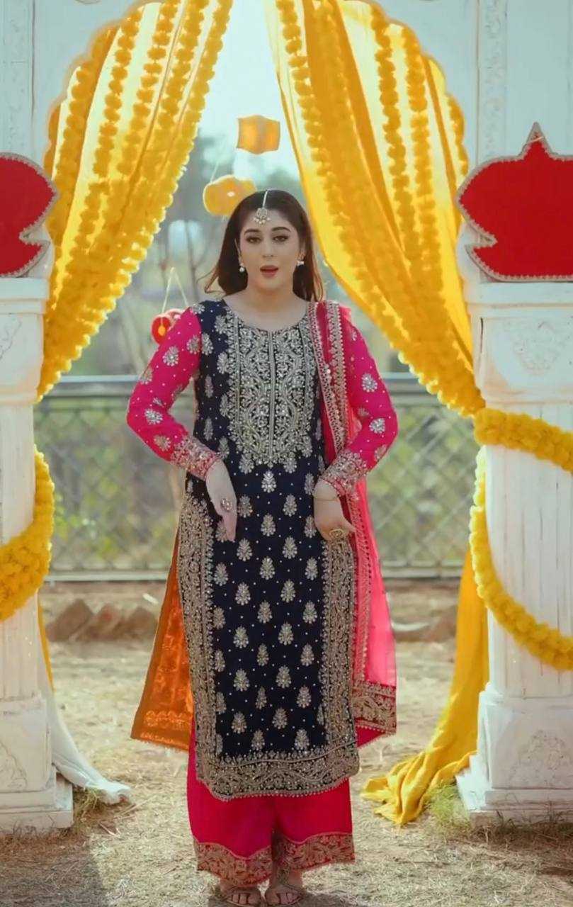 Ynf Faux Georgette KESH506 1163 Suits & Dresses Wholesale Ladies Suits Embroidery Suits Designer Suits Manufacturer