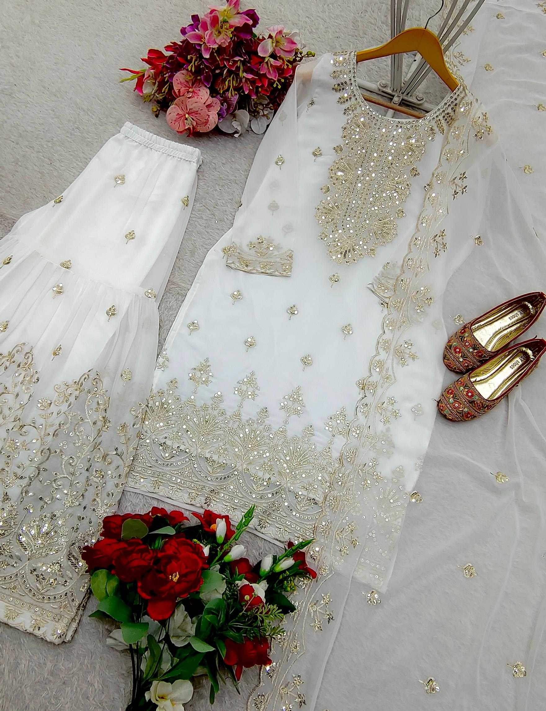 Ynf Faux Georgette KESH506 1171 Suits & Dresses Wholesale Ladies Suits Embroidery Suits Designer Suits Manufacturer