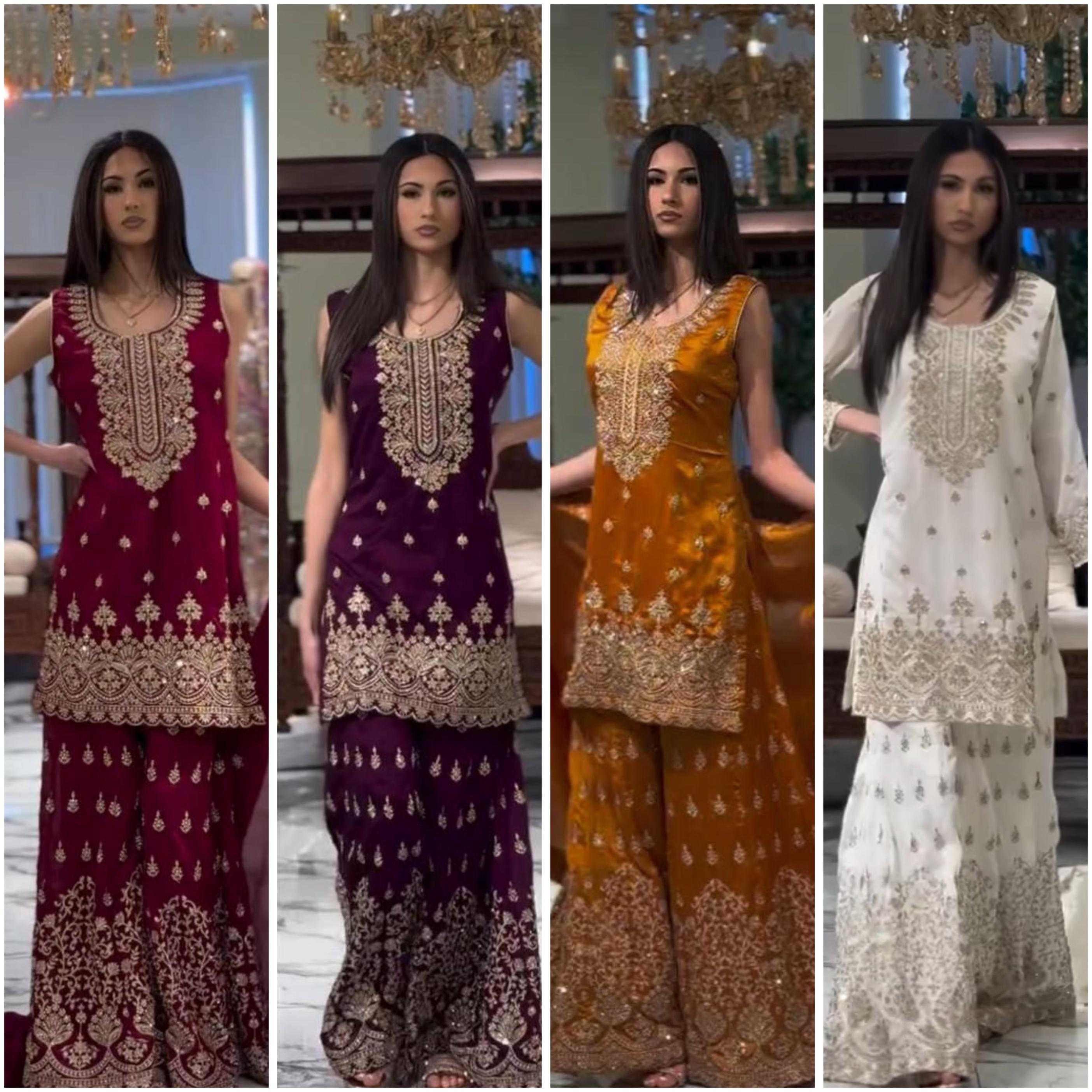 Ynf Faux Georgette KESH506 1171 Suits & Dresses Wholesale Ladies Suits Embroidery Suits Designer Suits Manufacturer