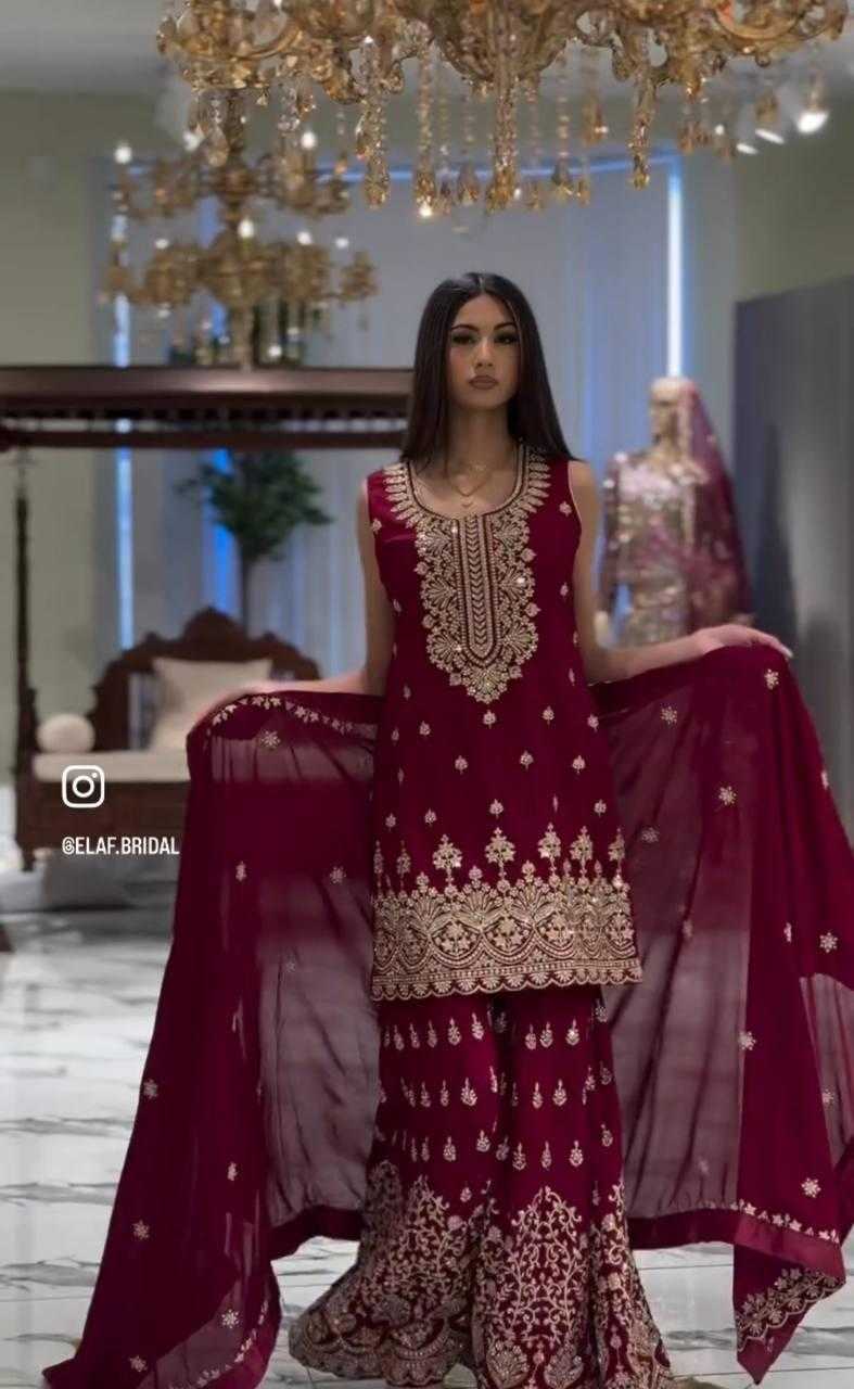 Ynf Faux Georgette KESH506 1171 Suits & Dresses Wholesale Ladies Suits Embroidery Suits Designer Suits Manufacturer