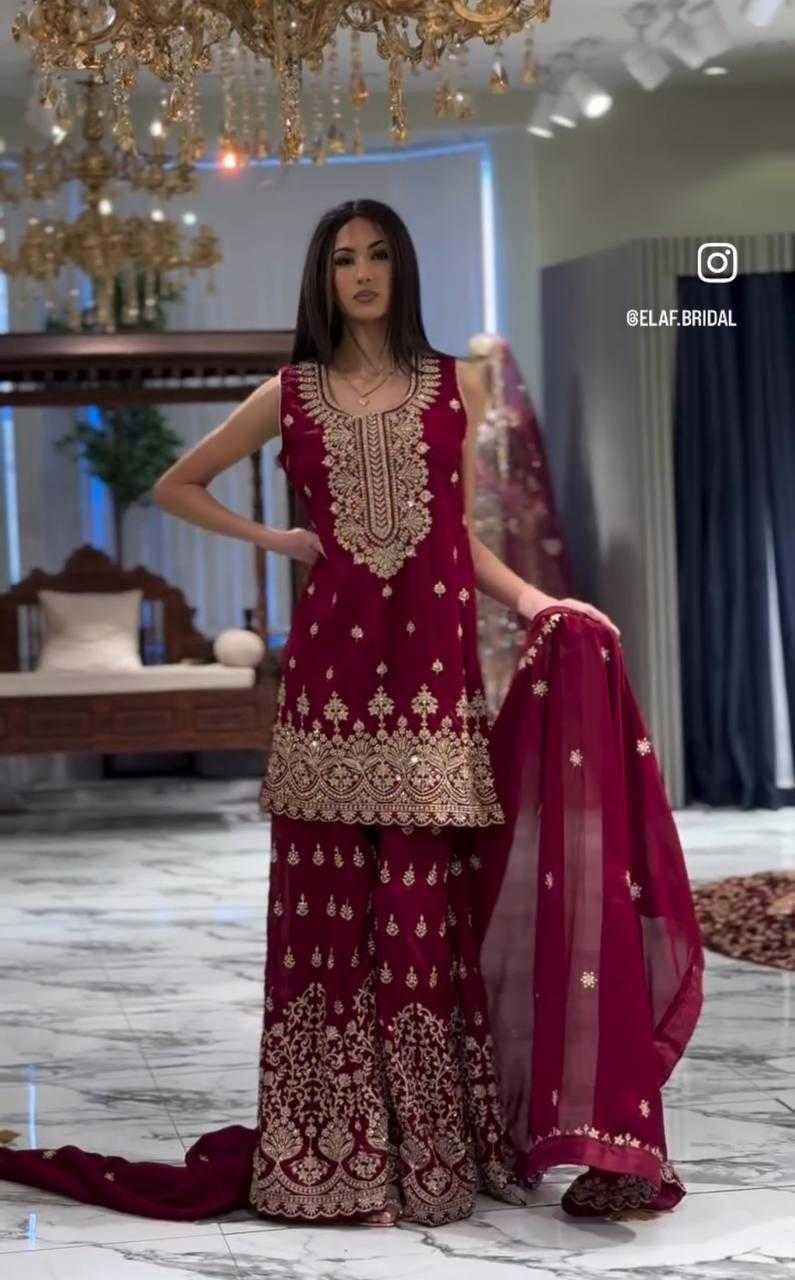Ynf Faux Georgette KESH506 1171 Suits & Dresses Wholesale Ladies Suits Embroidery Suits Designer Suits Manufacturer