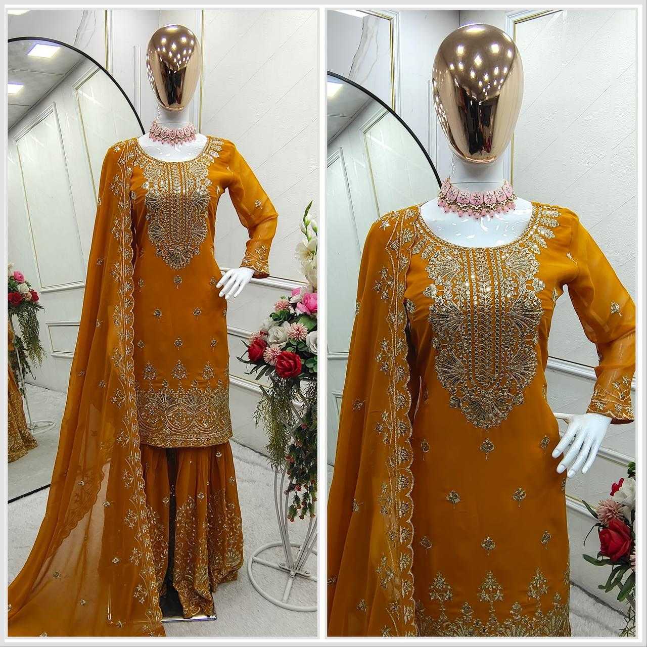 Ynf Faux Georgette KESH506 1171 Suits & Dresses Wholesale Ladies Suits Embroidery Suits Designer Suits Manufacturer