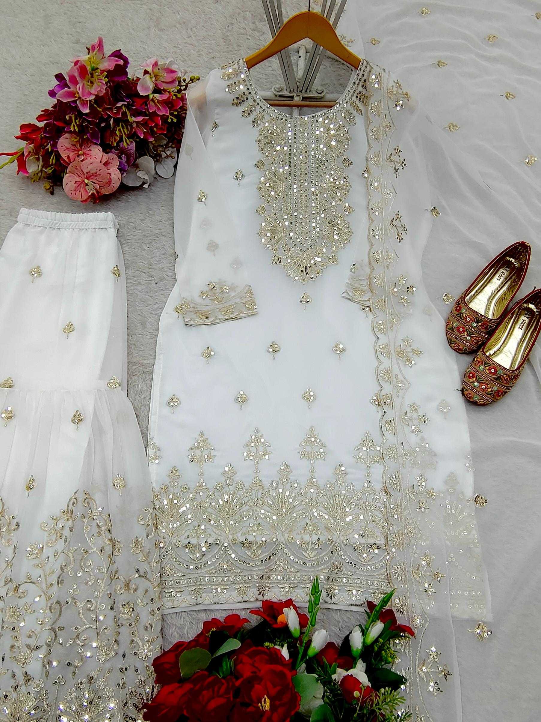 Ynf Faux Georgette KESH506 1171 Suits & Dresses Wholesale Ladies Suits Embroidery Suits Designer Suits Manufacturer