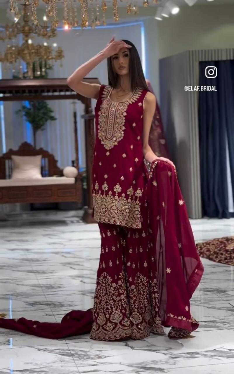 Ynf Faux Georgette KESH506 1171 Suits & Dresses Wholesale Ladies Suits Embroidery Suits Designer Suits Manufacturer