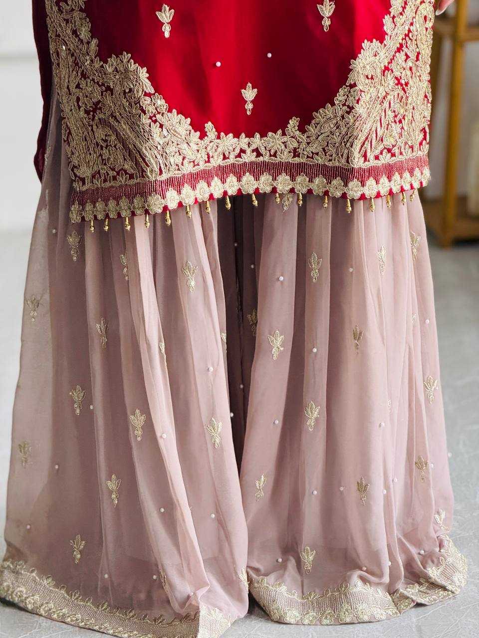 Ynf Faux Georgette KESH506 132 Suits & Dresses Wholesale Ladies Suits Embroidery Suits Designer Suits Manufacturer