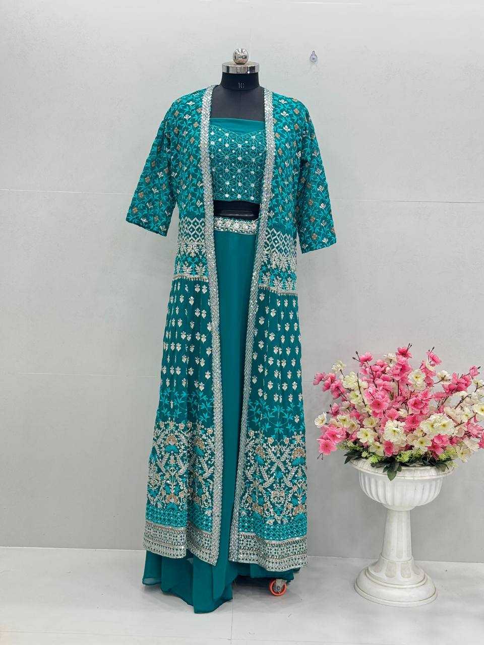 Ynf Faux Georgette KESH512 1029 Lehengas Wholesale Designer Lehenga Fancy Lehenga Embroidered Lehenga Manufacturer