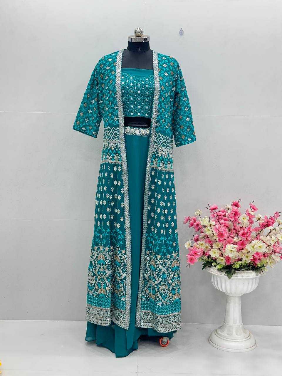 Ynf Faux Georgette KESH512 1029 Lehengas Wholesale Designer Lehenga Fancy Lehenga Embroidered Lehenga Manufacturer