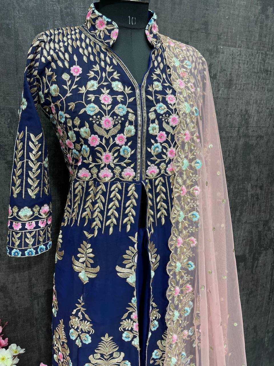Ynf Faux Georgette KESH512 1033 Lehengas Wholesale Designer Lehenga Fancy Lehenga Embroidered Lehenga Manufacturer
