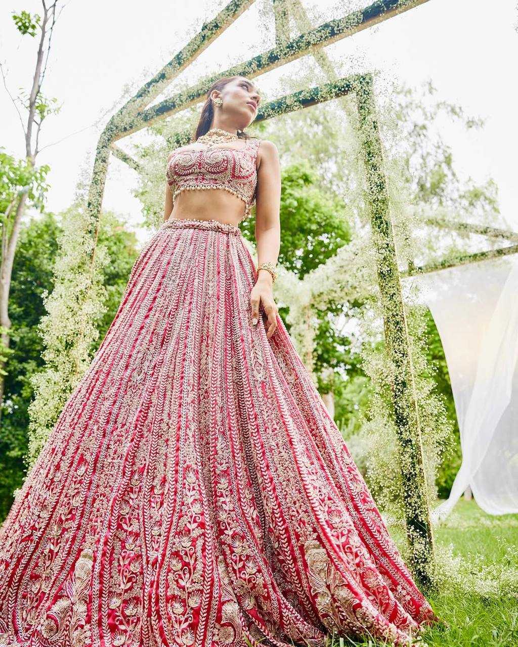 Ynf Faux Georgette KESH512 1038 Lehengas Wholesale Designer Lehenga Fancy Lehenga Embroidered Lehenga Manufacturer