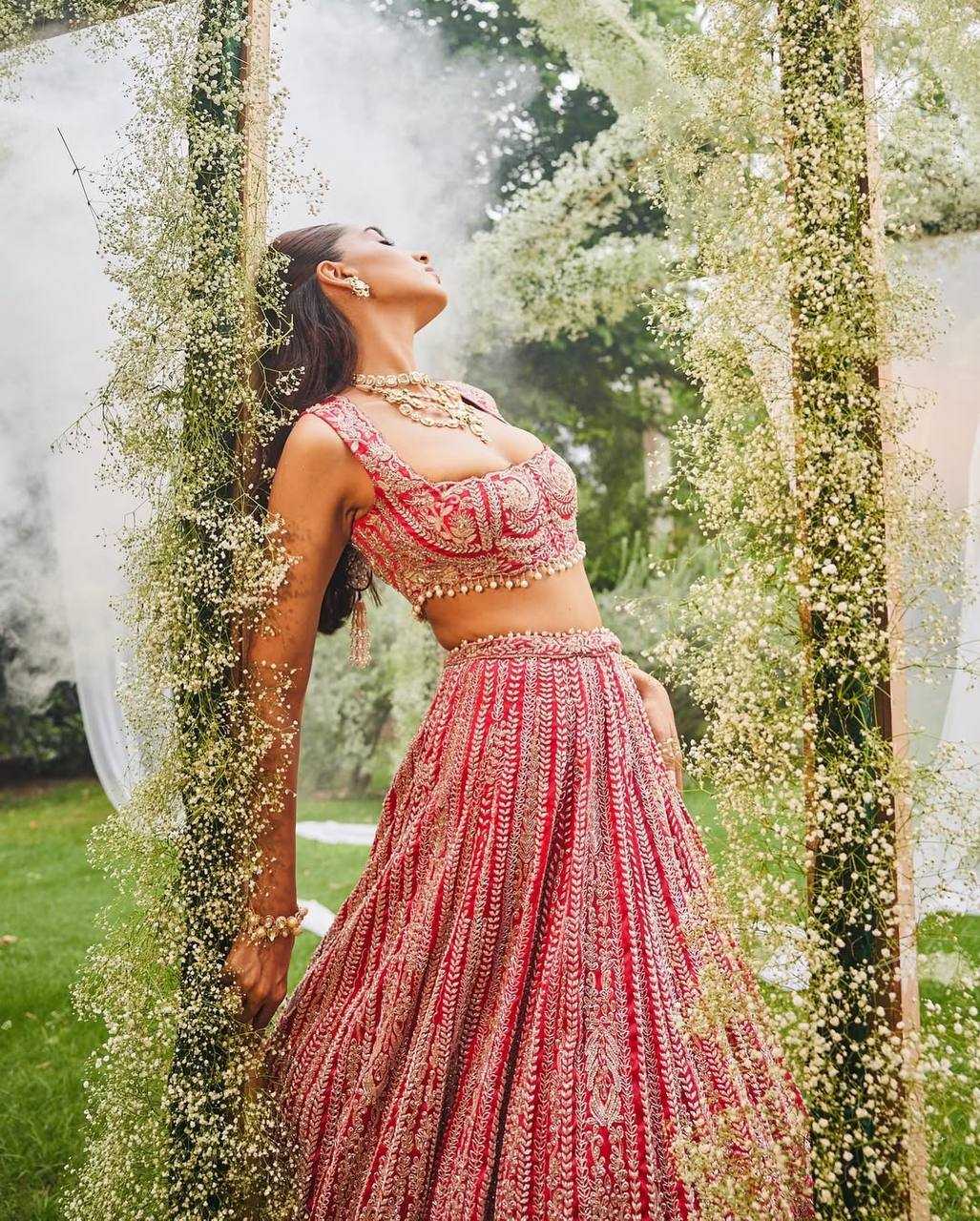 Ynf Faux Georgette KESH512 1038 Lehengas Wholesale Designer Lehenga Fancy Lehenga Embroidered Lehenga Manufacturer