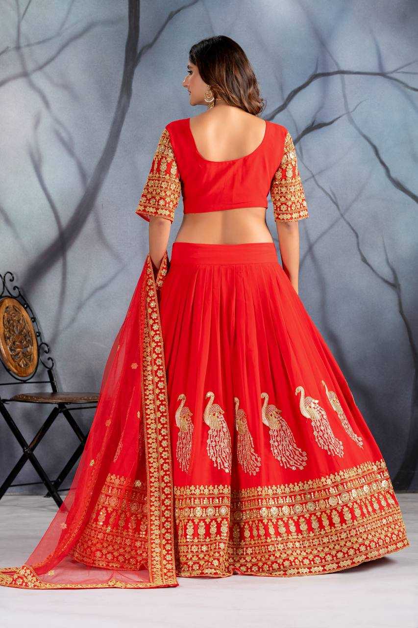 Ynf Faux Georgette KESH512 1041 Lehengas Wholesale Designer Lehenga Fancy Lehenga Embroidered Lehenga Manufacturer